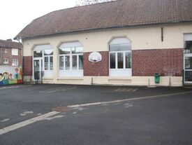 Une partie de la façade