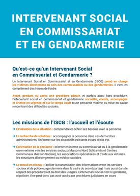 Flyer ISCG Douai Page Recto